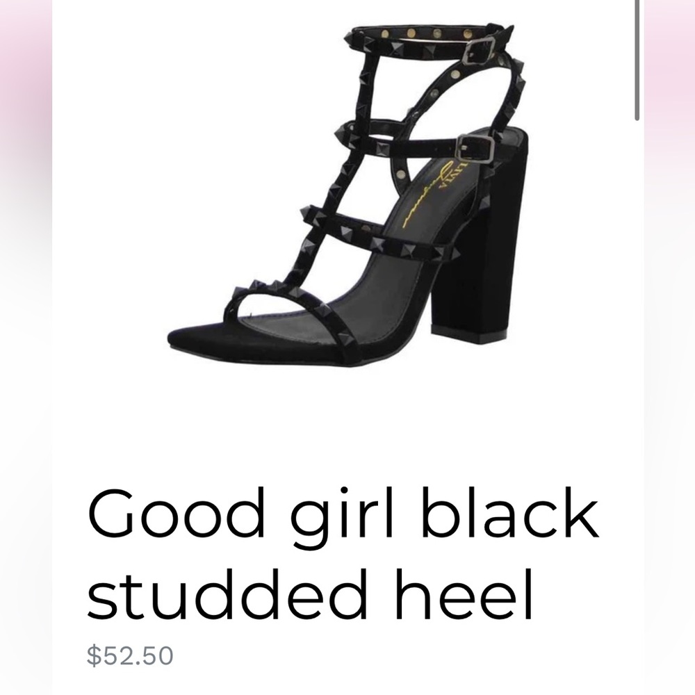 MISS LOLA STUDDED HEEL